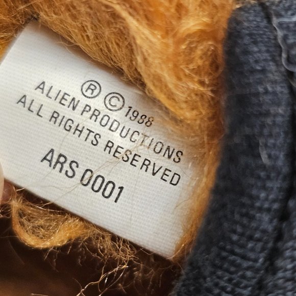 Vintage 1988 80s ALF Burger King Puppet Born to Rock Guitar Tag Plush Alien ~10" - Picture 4 of 14